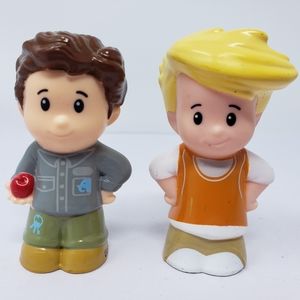 Fisher Price Little People Boy Toy Figures Lot of 2